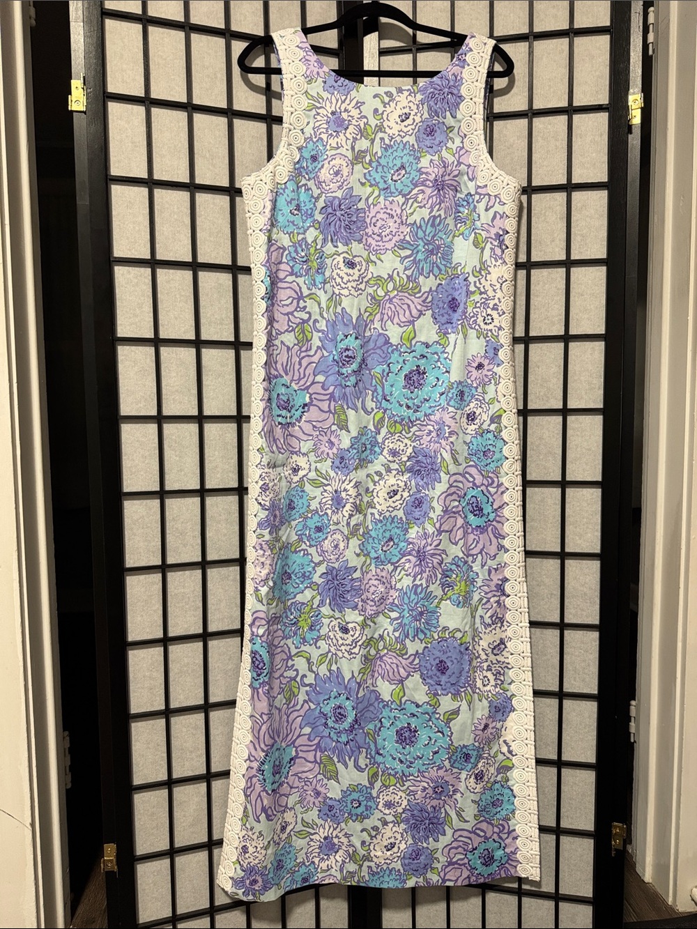 Lilly Pulitzer Marleigh Stretch Maxi Shift Dress NWT Size 14 - Picture 6 of 16